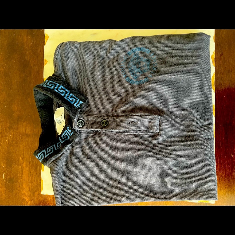 Versace Grey Polo M